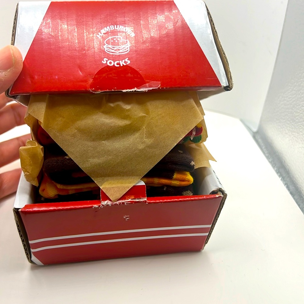 Hamburger Socks in Box NWT - two pairs